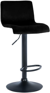 Barhocker Hoover Samt B - schwarz