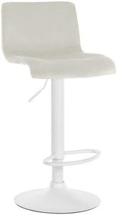 Barhocker Hoover Samt W - creme