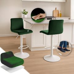 Barhocker Hoover Samt W - gr�n