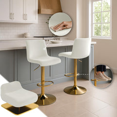 Barhocker Hoover Samt G - creme