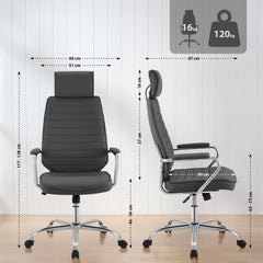 Bürostuhl Rako - grau