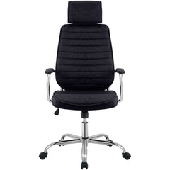Bürostuhl Rako Stoff - schwarz