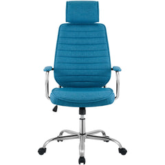 Bürostuhl Rako Stoff - blau