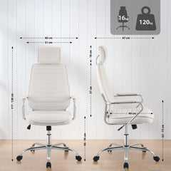 Bürostuhl Rako Stoff - beige