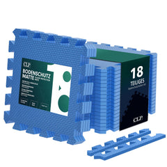 18er Bodenschutzmatte 31x31 - blau