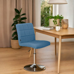 Stuhl Ricky Stoff - blau