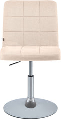 Stuhl Ricky Stoff - creme