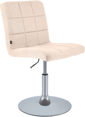 Stuhl Ricky Stoff - creme