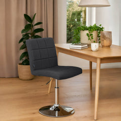 Stuhl Ricky Stoff - schwarz