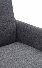 2er Set Esszimmerstuhl Pickett Stoff - dunkelgrau by Dropshipping-Europe – Barhocker