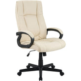 Bürostuhl XL Sparta Stoff - creme