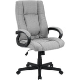 Bürostuhl XL Sparta Stoff - grau