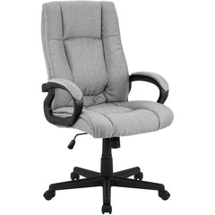 Bürostuhl XL Sparta Stoff - grau