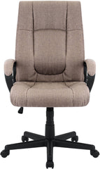 Bürostuhl XL Sparta Stoff - taupe