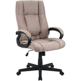 Bürostuhl XL Sparta Stoff - taupe