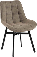 Stuhl Colby Stoff - taupe