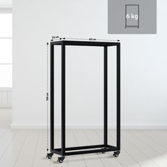 Kaminholzst�nder Hilta 25x60x100 cm - schwarz