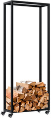 Kaminholzst�nder Hilta 25x60x150 cm - schwarz