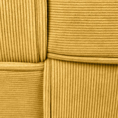 Sitzhocker Forinta Cord - gelb