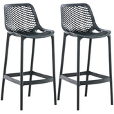 2er Set Barhocker Air - dunkelgrau