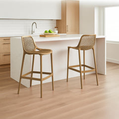 2er Set Barhocker Air - schlamm