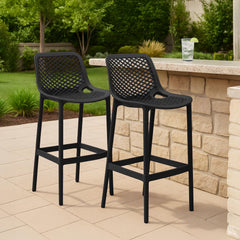 2er Set Barhocker Air - schwarz