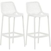 2er Set Barhocker Air - weiß
