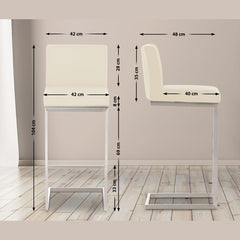 Barhocker Paros - creme - InfinityMarket