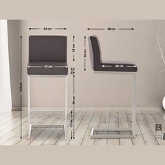 Barhocker Paros - braun - InfinityMarket