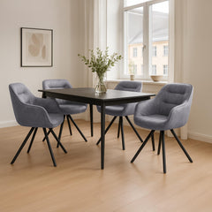Stuhl Russel Vintage - grau