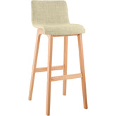 Barhocker Hoover Stoff Natura - creme