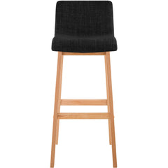 Barhocker Hoover Stoff Natura - dunkelgrau