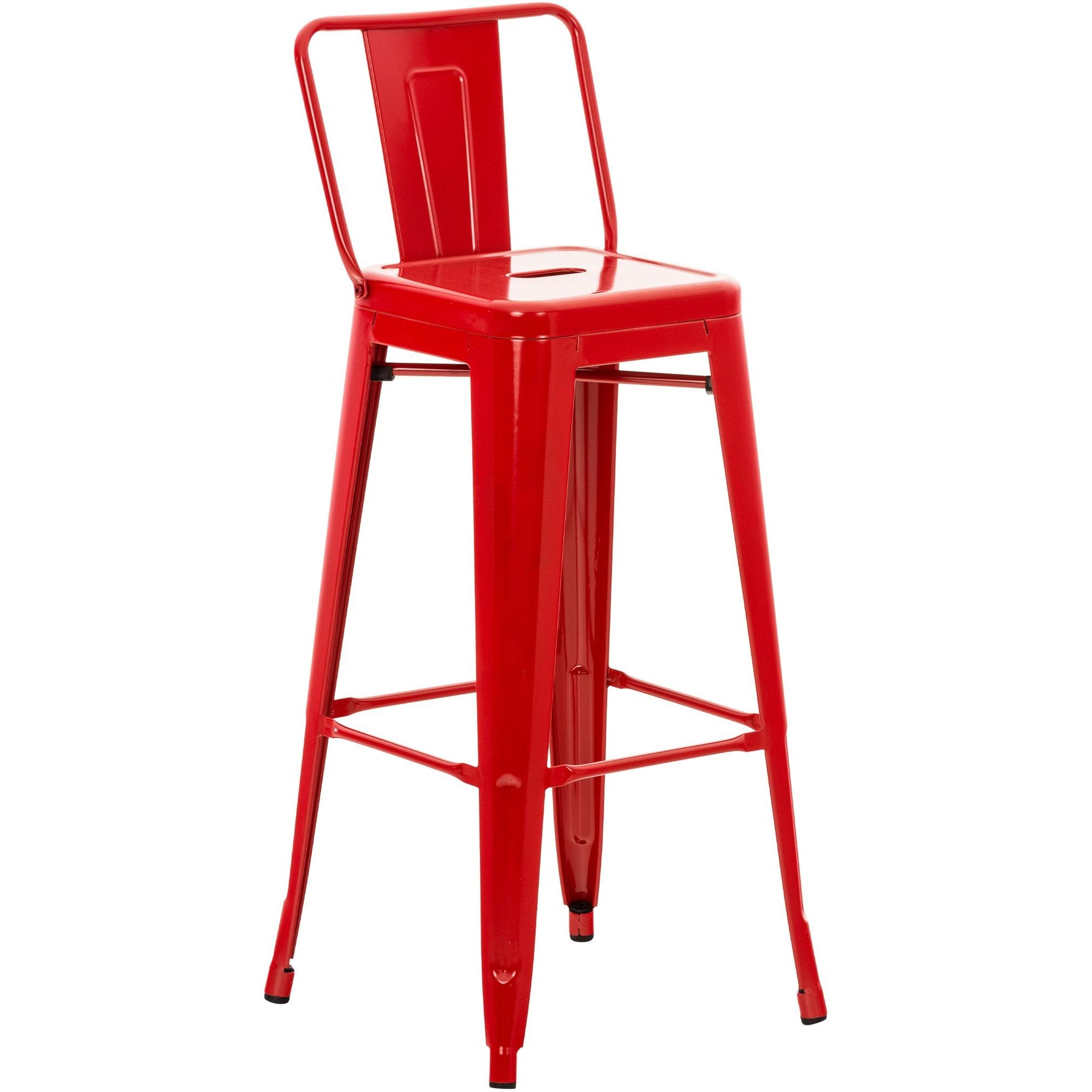 Barhocker Mason - rot - InfinityMarket