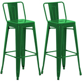 2er Set Barhocker Mason - grün