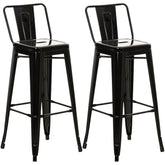 2er Set Barhocker Mason - schwarz