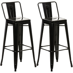 2er Set Barhocker Mason - schwarz