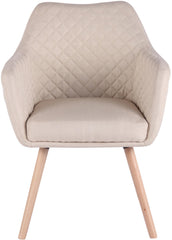 Esszimmerstuhl Gent Stoff natura - creme