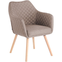 Esszimmerstuhl Gent Stoff natura - taupe