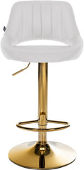 2er Set Barhocker Milet Kunstleder G - wei�