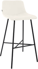 Barhocker Altona Samt - creme