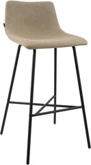 Barhocker Altona Stoff - taupe