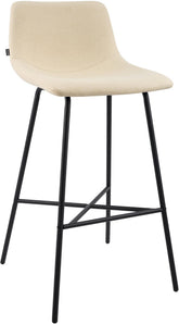 Barhocker Altona Stoff - creme