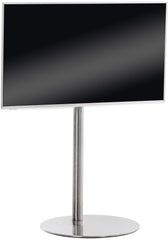 TV Ständer rund - edelstahl
