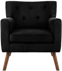 Sessel Kioni Cord - schwarz