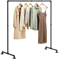 Kleiderständer Jersey 55x150x150 - schwarz