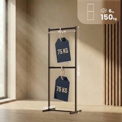 Kleiderst�nder Helga 70x185 cm - schwarz