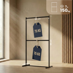 Kleiderst�nder Helga 100x185 cm - schwarz
