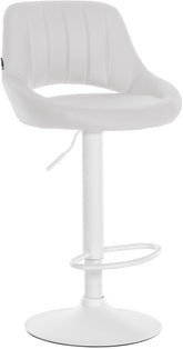 Barhocker Milet Kunstleder wei� - wei�