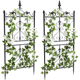 2er Set Rankgitter Myrte - anthrazit by Dropshipping-Europe – Rosenb�gen