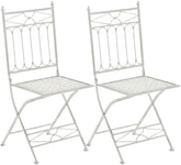 2er Set Klappstuhl Asina - antik wei� by Dropshipping-Europe – M�bel